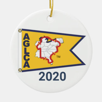 Dourado Burgee (2020) Ornamento cerâmico