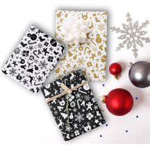 Dourado Conjunto de 3 Folhas de Molho de Natal Pre