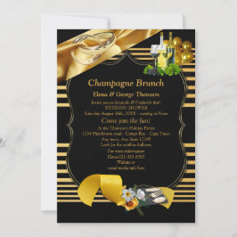 Dourado em Anúncios de Black, Art-Deco Brunch