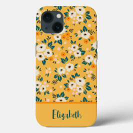 Dourado Floral Personalizado