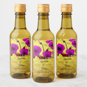 Dourado Flores para casamentos Roxo Floral de Águ