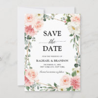 Dourado Geométrico Floral Cor-de-Rosa Esbranquiçad