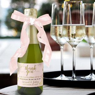 Dourado lugar no casamento cor-de-rosa pincelado O