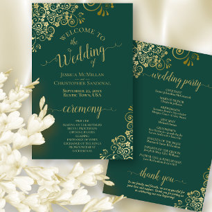 Dourado lugar no Programa de Casamento do Orçament