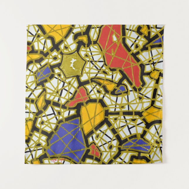 DOURADO - Luz e Elegância - Tapeçaria GGGAST (Frente)