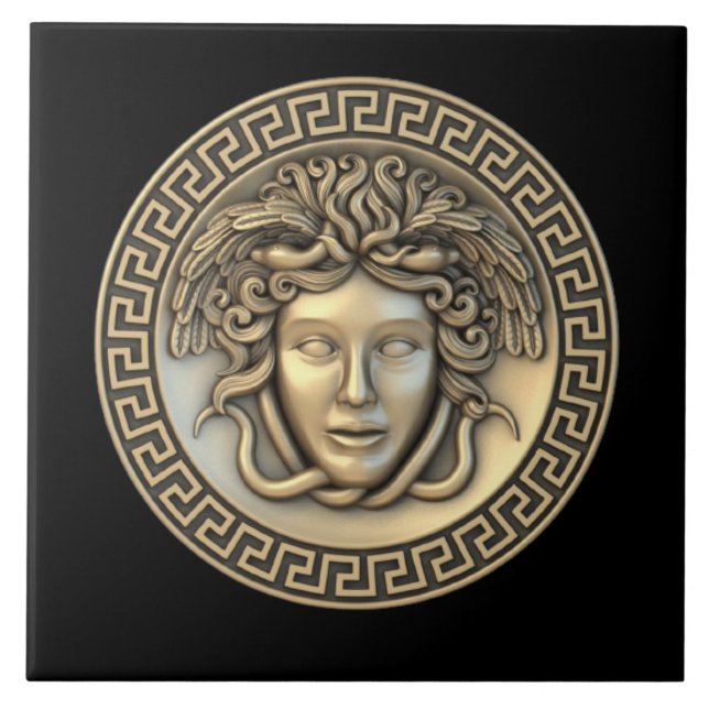 Dourado Medusa "O Novo Azulejo Colonial" (Frente)