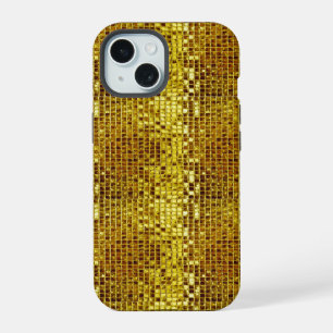 Dourado Mosaico Elegante Glam Girly Luxury Moderno