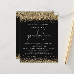 Dourado Orçamento Glitter 2022 Graduação Convit