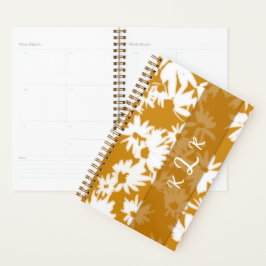 Dourado Planejador Color Me Daisiers