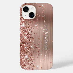Dourado Rosa Espelhado Glam Moderno Assinatura Fem