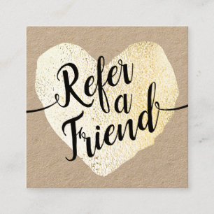 Dourado Roteiro Caligrafia Referral Kraft