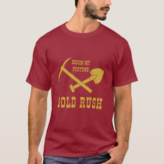 DOURADO RUSH - DIGINA MINHA FORTUNA T-SHIRT
