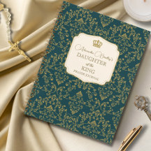 Dourado Turquesa Damasko Filha do Rei