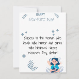 Doutor - Cartão de Dia Feliz das Mulheres