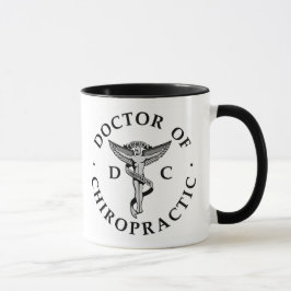 Doutor da caneca do logotipo da quiroterapia