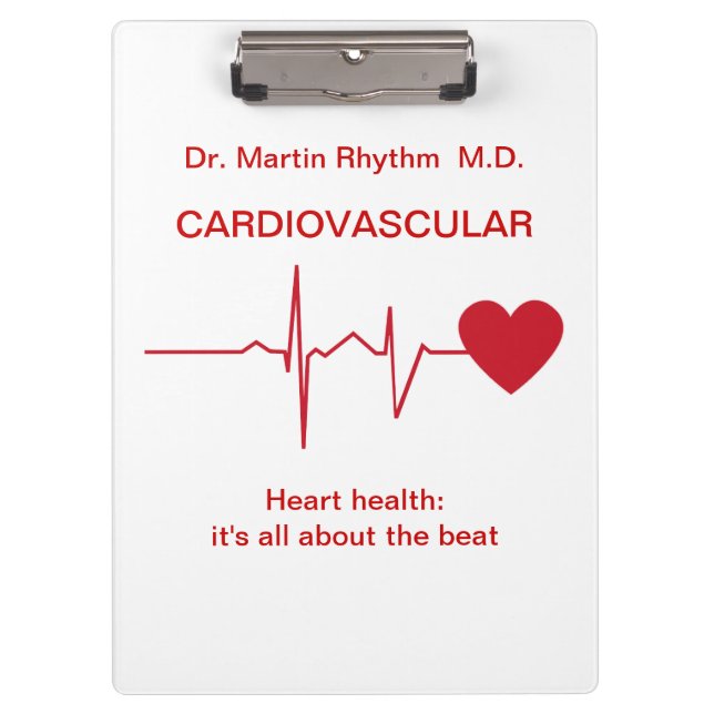 Doutor médico Costume Prancheta do tema (Frente)