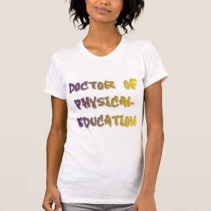 Doutora em T-Shirt de Educação Física