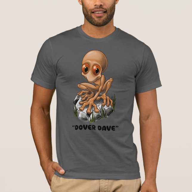 Dover Demon "Dover Dave" Cryptid T-Shirt (Frente)