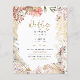 Download digital do Convite de casamento BOHO BOHO