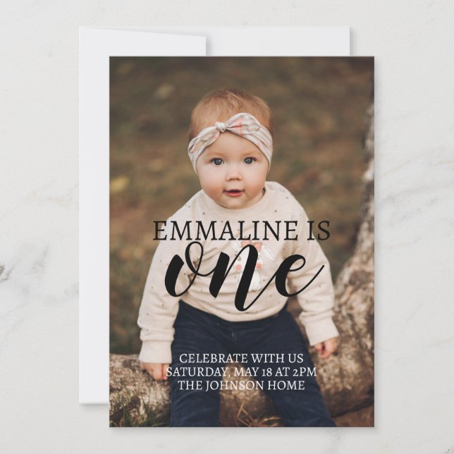 Download do Anúncio de Primeiro Aniversário da Fot (Frente)