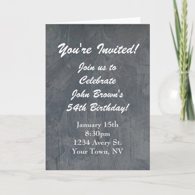 Download Instantâneo de Convite para Aniversário d (Frente)