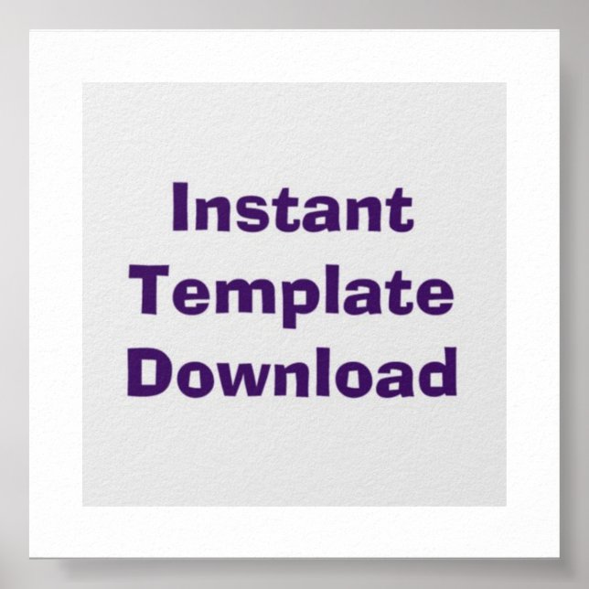 Download instantâneo do Modelo de Poster (Frente)