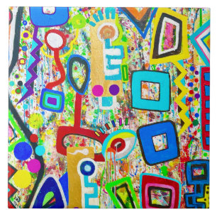 Doze Azulejos cerâmicos 20 6 x 6