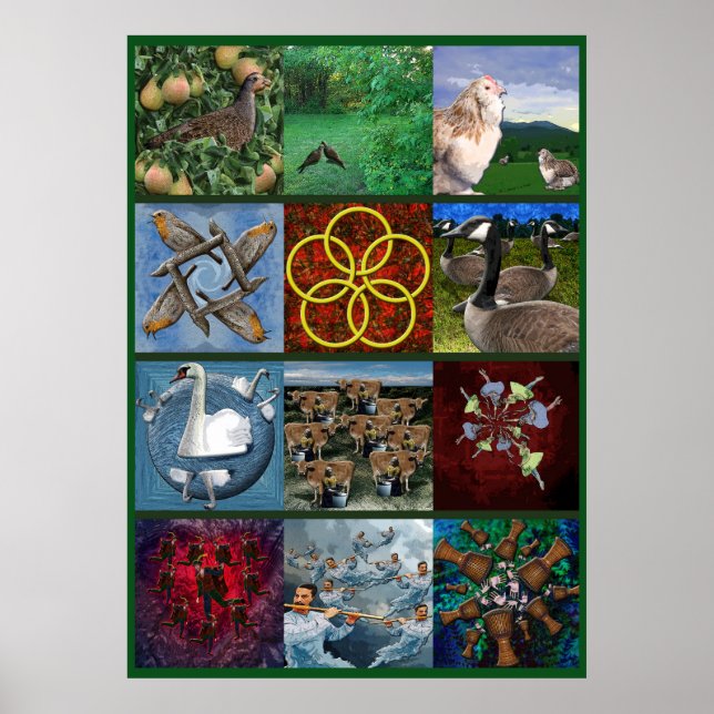 Doze dias de Natal - A Poster (Frente)