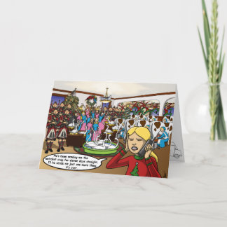 Doze dias do cartão de Natal