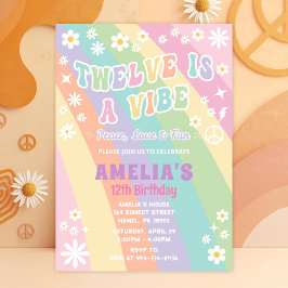 Doze é um convite de aniversário víbora