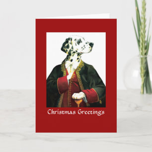DR004 Dalmation, cartões de natal