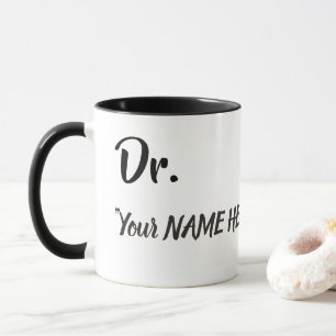 Dr. feito sob encomenda Caneca