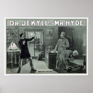 Dr. Jekyll e Sr. Hyde Transformation Poster