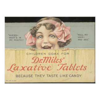 Dr. Miles Laxative Comprimidos Ephemera Foto Impre