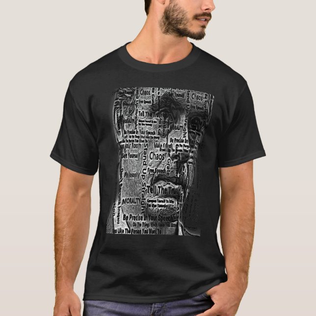 Dr. Peterson T-Shirt - Palavra de Camisa Dotada Id (Frente)