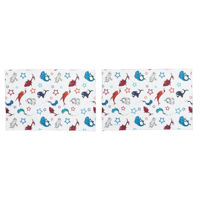 Dr. Seuss | Padrão De Uma Estrela De Peixe Dois (Frente - conjunto)