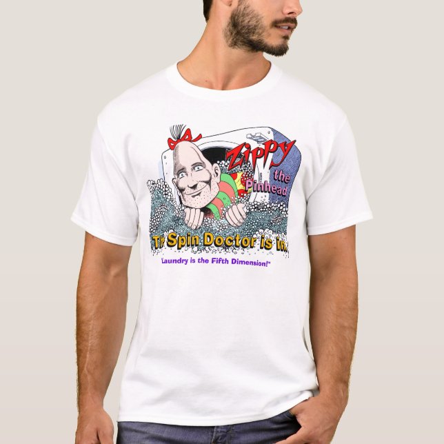 Dr. T-shirt Zippy/rotação (Frente)