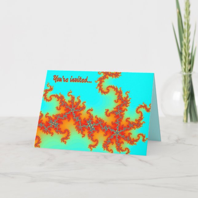 Dragão anuncia Convite de festas de Ano Novo (Frente)