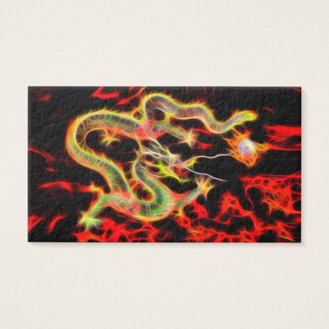 Dragão atira energia sortuda (Frente)