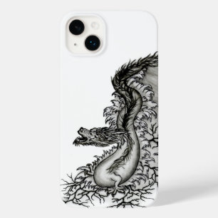 Dragão chinês, Design preto e branco em tatuostilo