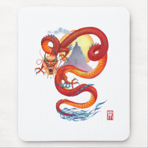 Dragão chinês Mousepad
