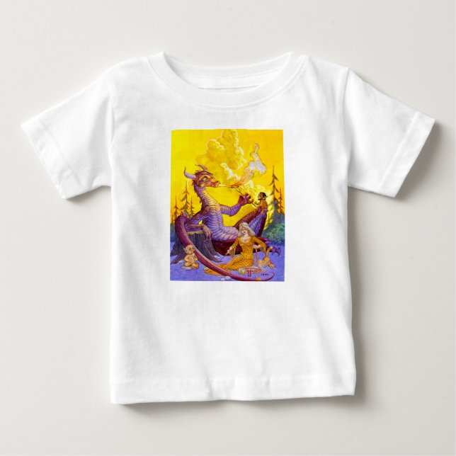 Dragão Cookout Toddler T-Shirt (Frente)