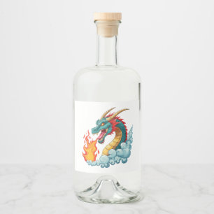 dragão de chifre azul