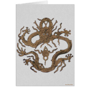 Dragão Do Cartão De Pequim