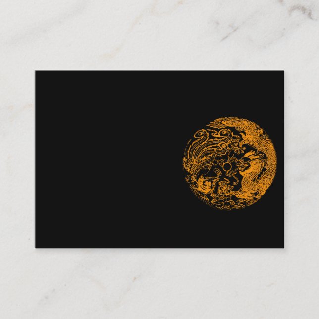 Dragão e Cartão de visita Phoenix (Frente)