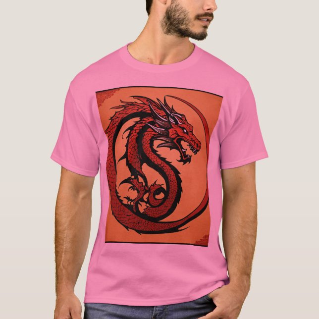 Dragão Emblem T-Shirt (Frente)