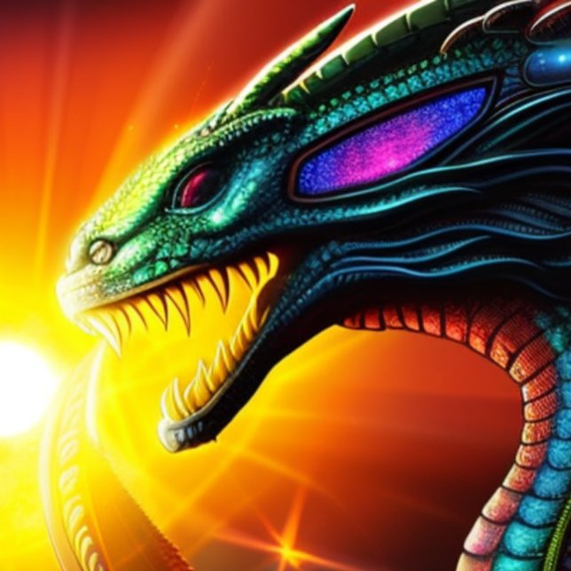 Dragão Face T-Shirt (Criador carregado)