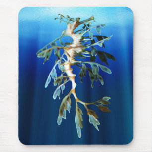 Dragão frondoso Mousepad do mar