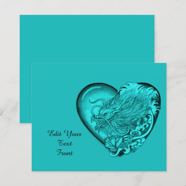 Dragão Heart (Frente/Verso)