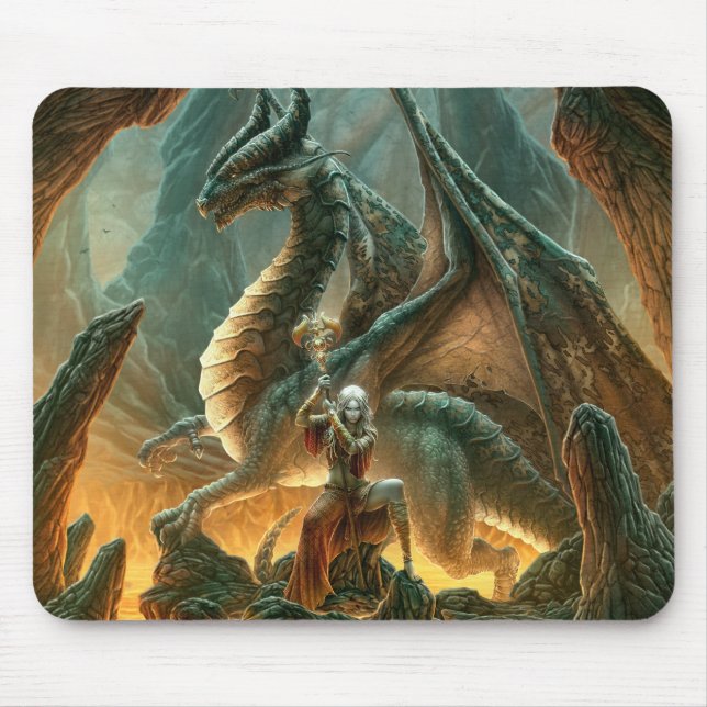 Dragão Mage Mousepad (Frente)
